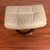 Wood Ekornes Stressless Leather Ottoman With Signature Base For Sale - Image 7 of 9