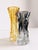 Brutalist Art Glass Vases by Kurt Wokan for Ingrid Glashütten, 1970s, Set of 2 For Sale - Image 15 of 16
