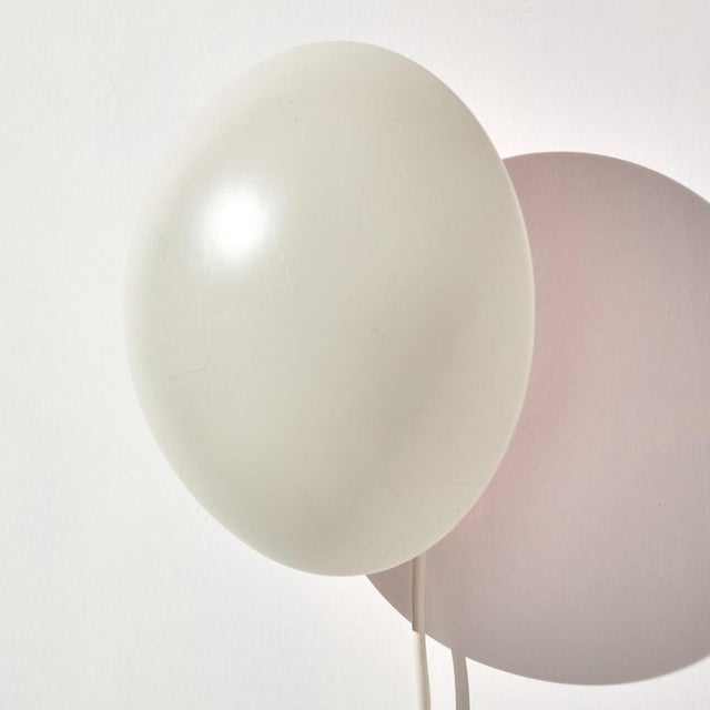 ‘PH Hat’ wall fixture, designed by Poul Henningsen and produced by Louis Poulsen in the 1960s. with original white painted...