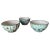 Ceramic Bowls in Green, Blue and Brown Color by Robert Picault, France, 1950s, Set of 3 For Sale - Image 13 of 13