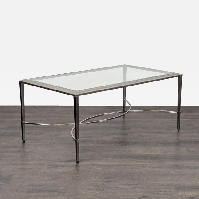 Ethan Allen Attributed Ethan Allen Transitional Coffee Table For Sale - Image 4 of 7