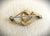Early 20th Century 10 K Gold Victorian Heart and Wishbone Brooch Pin For Sale - Image 5 of 7