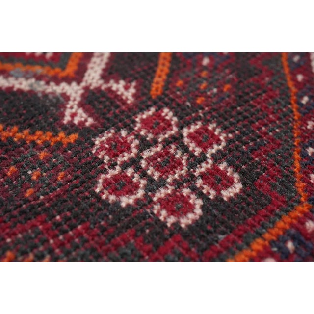 Vintage Shiraz Rug 5'6'' x 7'10'' For Sale - Image 9 of 12