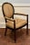 Baker Furniture Company Baker Milling Road Louis XVI Style Mahogany Bergère Armchair For Sale - Image 4 of 9