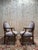 Wood Large Louis XVI Medallion Armchairs, Set of 2 For Sale - Image 7 of 8