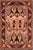 Rustic Kargahi 1980's Tan/Rust Wool Rug - 6'2'' X 9'0'' For Sale - Image 9 of 10
