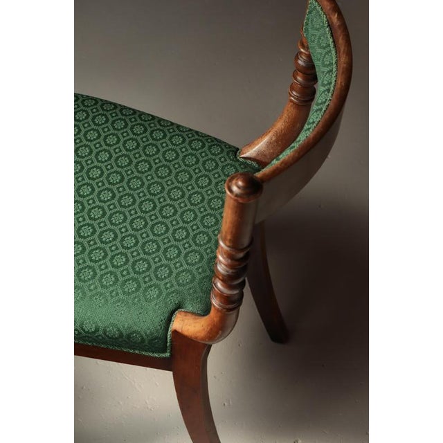19th Century Danish Side Chair in the style of M. G. Bindesbøll, 1890s For Sale - Image 9 of 15