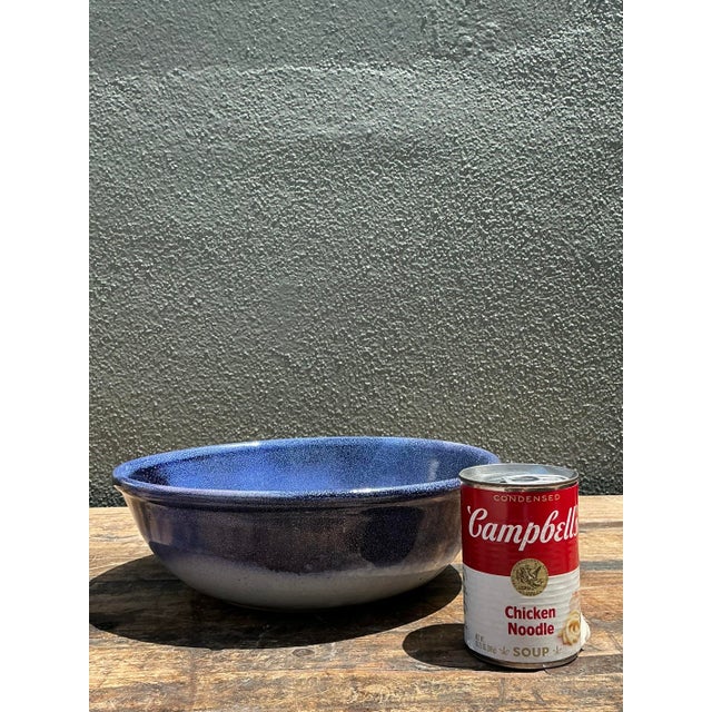 Ceramic Vintage Original Studio Pottery Bowl For Sale - Image 7 of 12