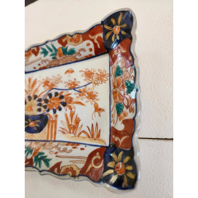 Japanese 19th Century Antique Japaness Emari Plate Circa 1850 For Sale - Image 3 of 10