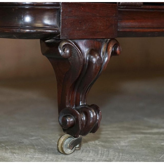 Early 19th Century Antique William IV Hardwood Chesterfield Chaise Lounge, 1830 For Sale - Image 5 of 18