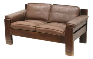 Mid-Century Modern Sofa in Leather by Harry De Groot for Leolux, 70s