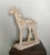 Figurative Standing Equestrian Horse Figure With Light Goldwash Finish For Sale - Image 3 of 6