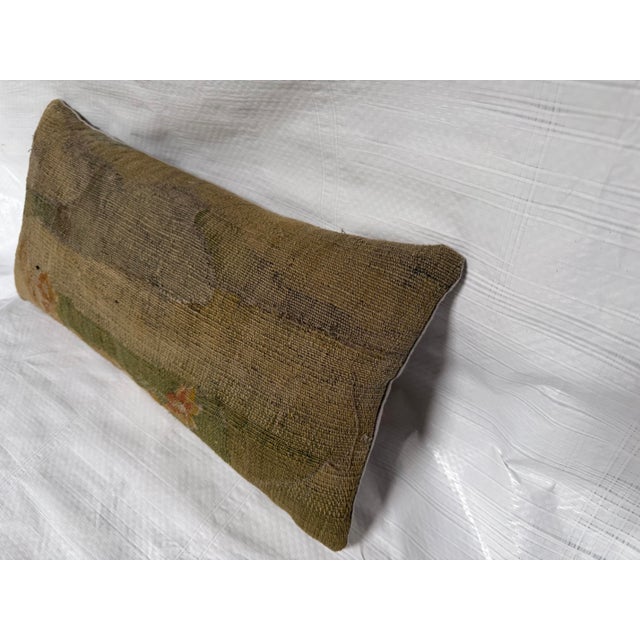 Baroque 17th Century Brussels Tapestry Pillow Baroque Style For Sale - Image 3 of 5