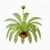 Mid-Century Modern Palm Leaves Chandelier in Murano Glass and Brass from Maestri Muranesi, 2000 For Sale - Image 10 of 10