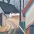 1960s Berg, Houses, 1963, Oil on Canvas For Sale - Image 5 of 18