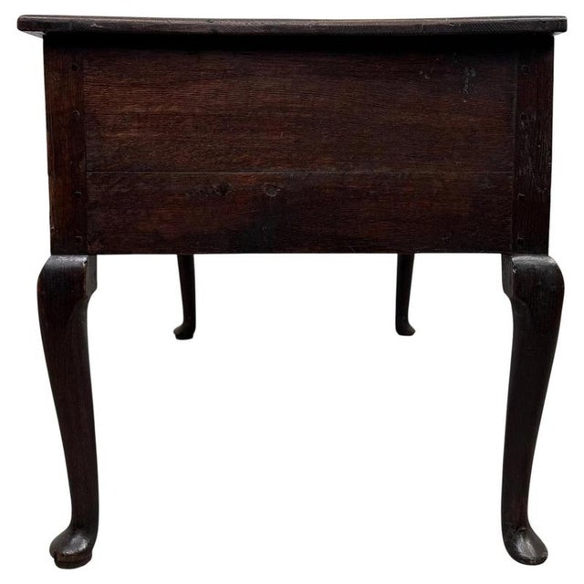 Antique 18th Century English Georgian Oak Low Side Table For Sale - Image 10 of 12