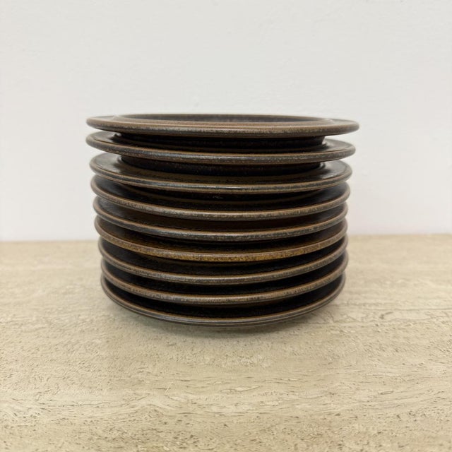 Vintage Plates by Ulla Procope for Arabia, 1970s, Set of 9 For Sale - Image 18 of 18