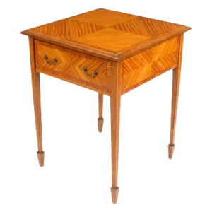 19th Century Victorian Satinwood Occasional Table