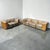 A stunning pair of vintage pencil reed modular love seats. This set comes with four corner pieces, and an extra center...