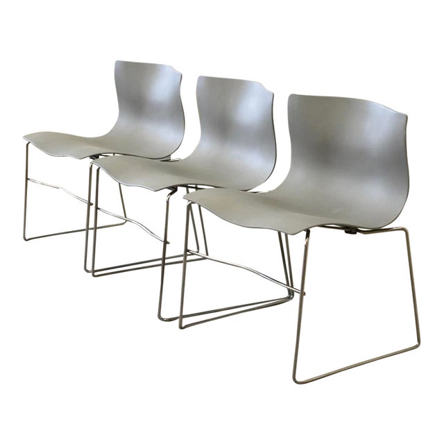 Set of 3 Vintage Handkerchief Chairs by Lella & Massimo Vignelli for Knoll, 1990s For Sale