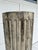 Late 20th Century Louis XVI Style Fluted Distressed Gray Column Pedestal For Sale - Image 5 of 12