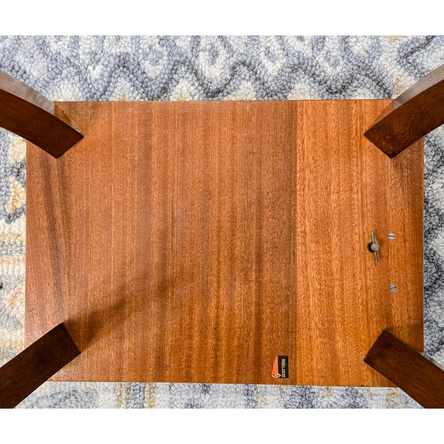 Vintage Reuge Italian Marquetry Music Box Side Table – Non‑Functional Movement For Sale - Image 12 of 13