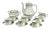 Tea Set for Six by Haviland Limoges, France, 1990s, Set of 15 For Sale
