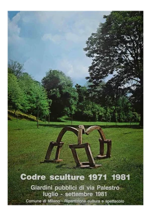 Unknown - Codre Sculpture in Milan - 1981