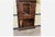 Brown Antique Neo-Gothic Wardrobe with Drawer, 1880 For Sale - Image 8 of 11