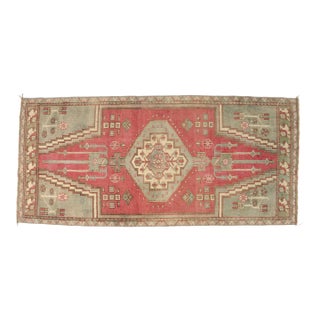 Oushak Antique Handknotted Rug For Sale