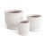 This set of earthenware pots are designed for the outdoors, but are equally as beautiful indoors. From the depth of the...