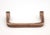 Set of Vintage 4.25 In. Brass Curved Drawer Pulls For Sale - Image 4 of 6