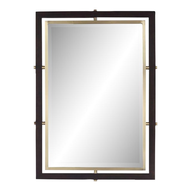 Industrial Glam Mirror For Sale