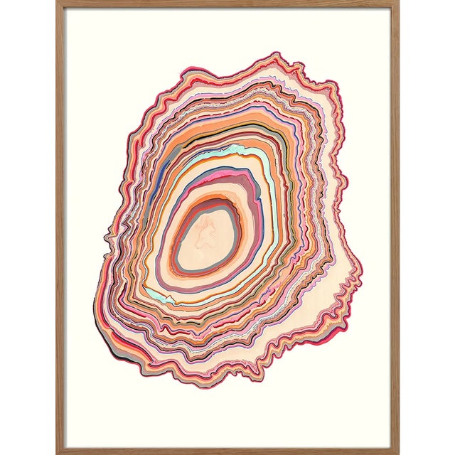 Pernille Snedker, Pink Woodrings #12, Giclée Print For Sale