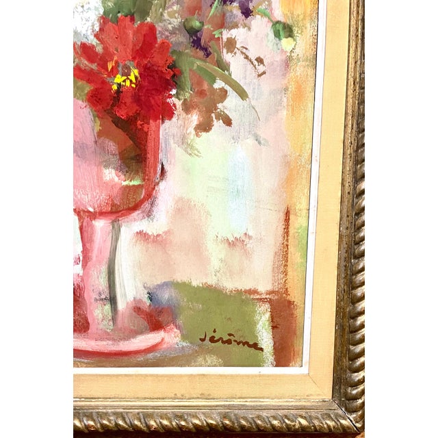 Framed 23 x 15.75 Image 21.5 x 14.25 Pierre Jerome French 1905-1982 During his 50+ year career as an artist, he won...