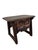 Spanish Castilian Carved Wood Side Table with Iron Hardware, 1910 For Sale - Image 15 of 15