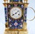 French Gilt Enamel Champleve Mantel Clock For Sale - Image 6 of 18