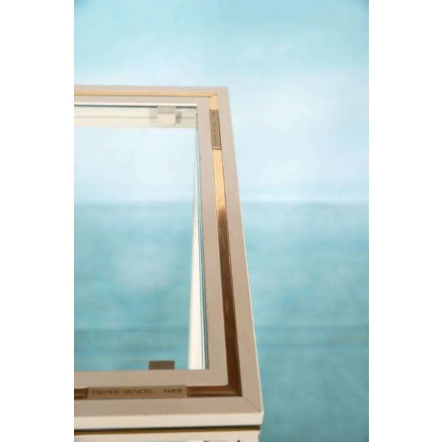 White Vintage Art Stands by Pierre Vandel, Set of 2 For Sale - Image 8 of 13