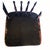 19th Century Antique Hitchcock Style Black Painted & Stenciled Side Chair For Sale - Image 9 of 9