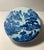 Chinese Circa 1930s Chinese Republic Blue and White Porcelain Powder Box Yongzheng Mark For Sale - Image 3 of 9