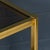 Gold Vintage 20th Century French Gilt Brass Drinks Trolley attributed to Maison Jansen, 1970s For Sale - Image 8 of 18