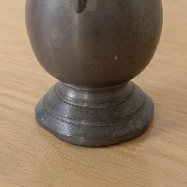 Silver 1930s French Pewter Bud Vase For Sale - Image 8 of 9