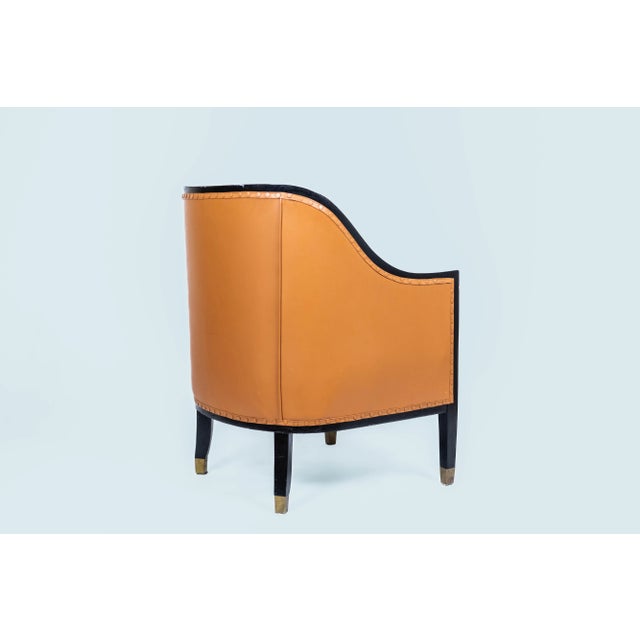 Vintage Art Nouveau Armchair, Austria For Sale - Image 3 of 14