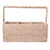Artifacts Rattan 3 Section Caddy/Cutlery Holder with Handle in White Wash For Sale - Image 4 of 10