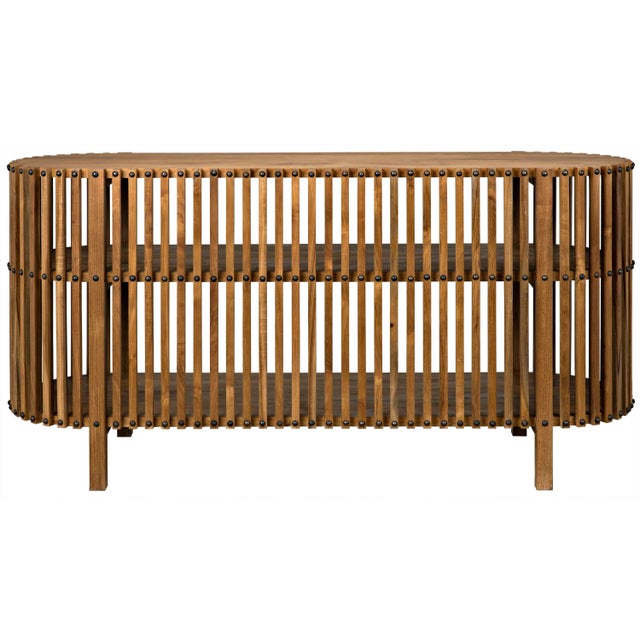 Consuela Console, Teak For Sale - Image 9 of 10