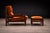Alexandre Rapoport Brazilian Rosewood Armchair With Ottoman in Burnt Caramel Mohair, Brazil, 1960s For Sale - Image 14 of 17