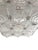 Mid 20th Century Art Deco Revival Geometric Glass Flush Mount /Ceiling Pendant W/ Nickeled Clips For Sale - Image 15 of 16