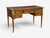 French Louis XVI Style, Writing Desk, Bookmatched Walnut, Bronze, France, 1920s For Sale - Image 3 of 11