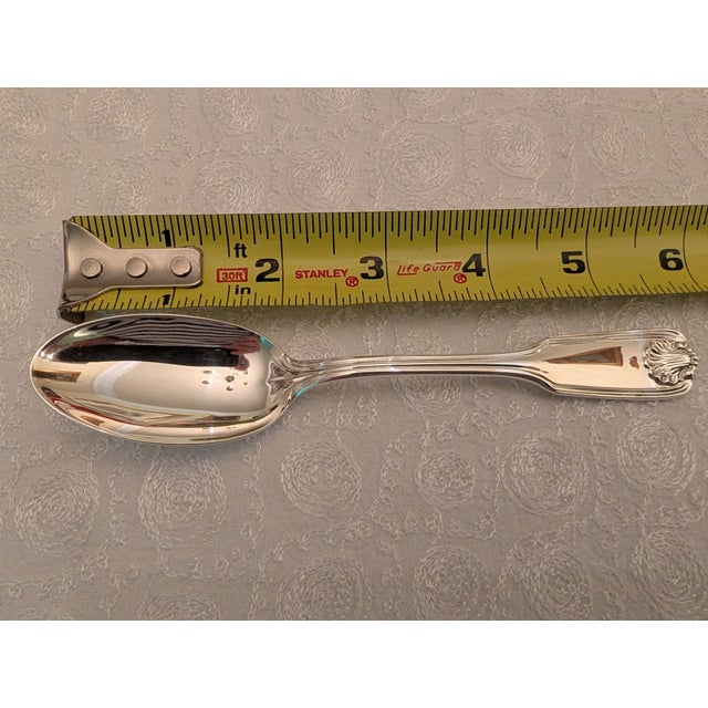 Mid 20th Century Towle "Benjamin Franklin" Sterling Silver Teaspoons, Lot of 6 For Sale - Image 10 of 12