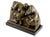 Art Deco Style Sleeping Drifters Sculpture, 20th Century, Bronze For Sale - Image 6 of 9